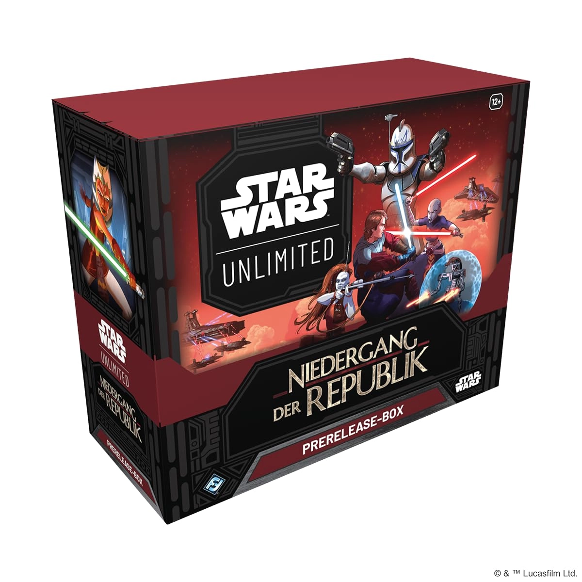 Fantasy Flight Games Star Wars: Unlimited TCG Niedergang der Republik PRERELEASE-BOX