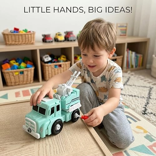 606 Diy Disassembly Robot Hero - 2-in-1 Teal