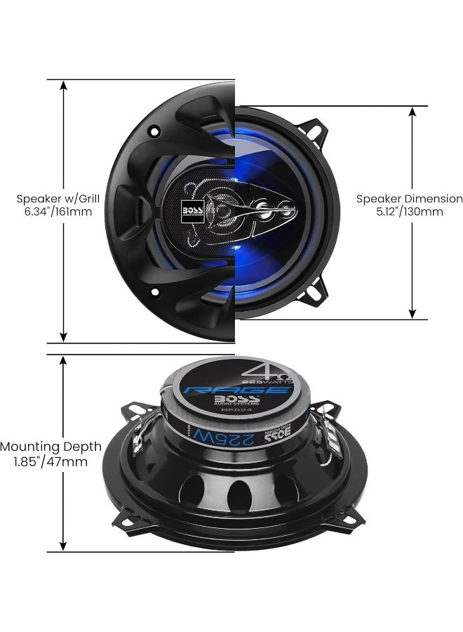 BE524 - 5.25 Inch Full range 4-way