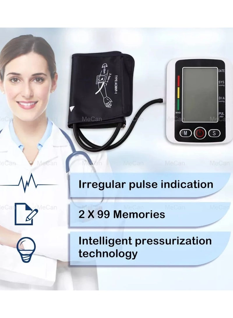 Digital Upper Arm Blood Pressure Monitor