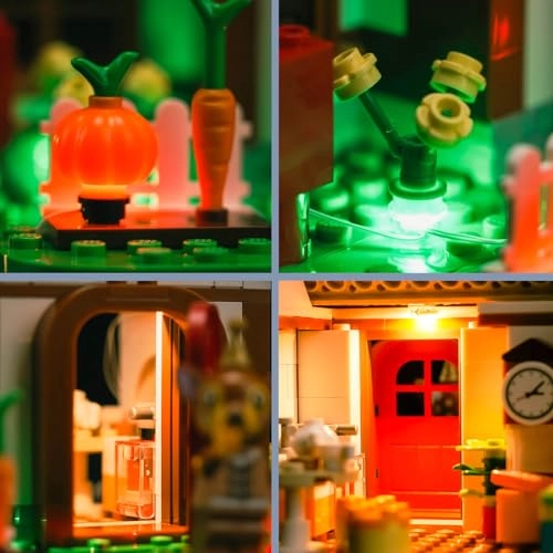 77049 Isabelle's House Visit - LED Light Set 12 Lights USB Battery