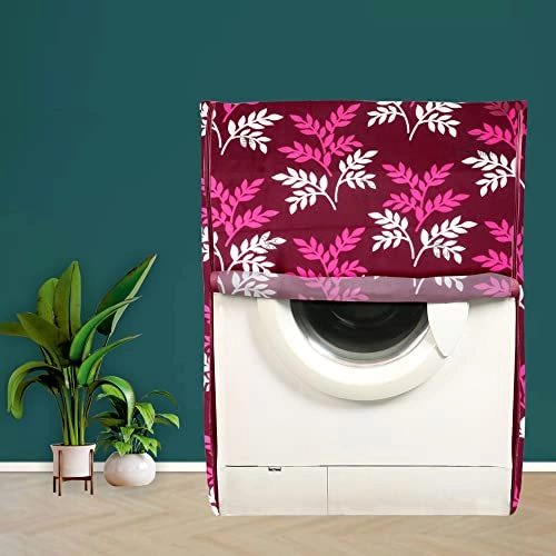 Front Load Washing Machine Cover - 8KG Polyester Green