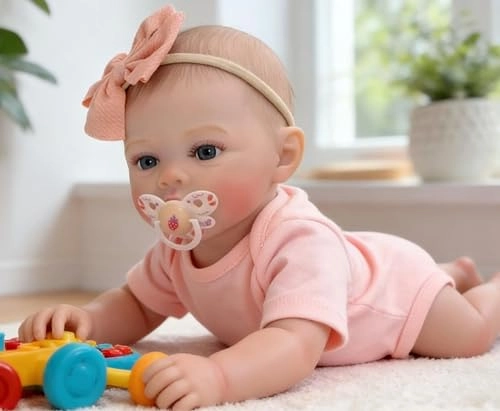 Reborn Baby Doll - 19 inch 48 cm vinyl silicone Boy Ages 3+