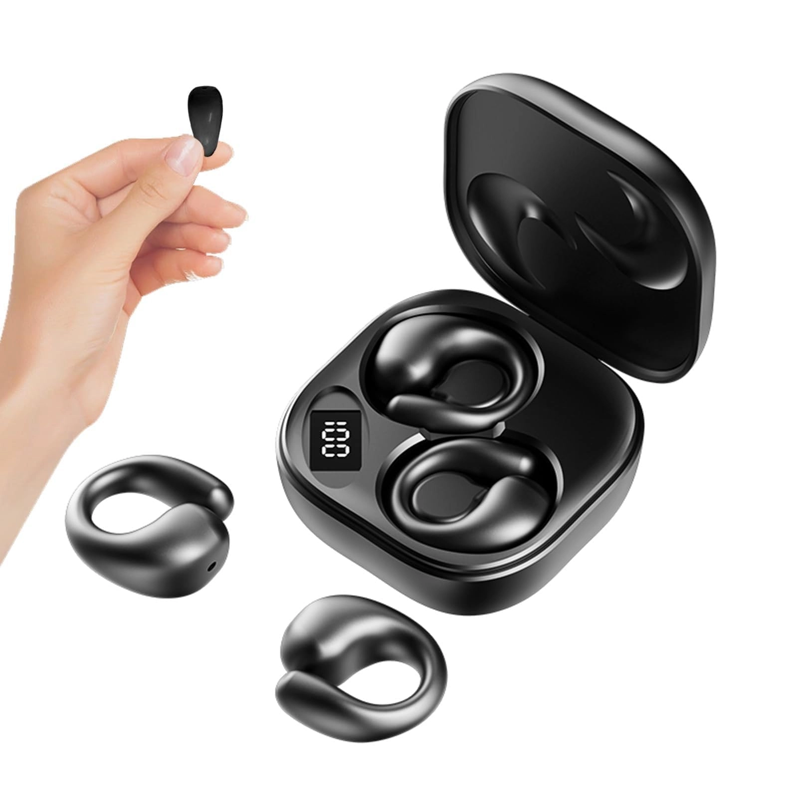 TERRIFI Open Ear Bone Conduction Headphones Wireless Headphone