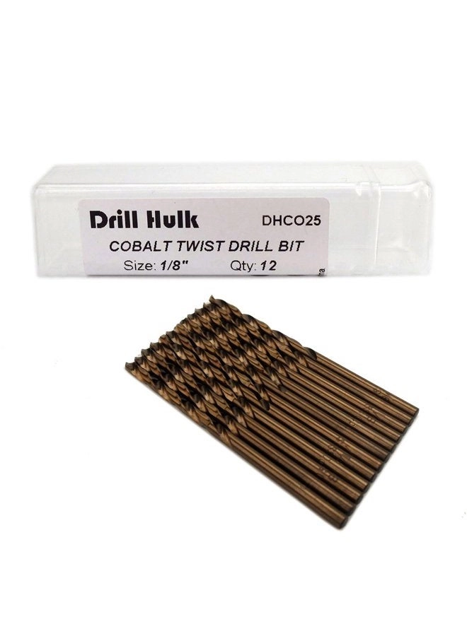 Drill Hulk DHCO25 - M35 Pack of 12 1/8-Inch