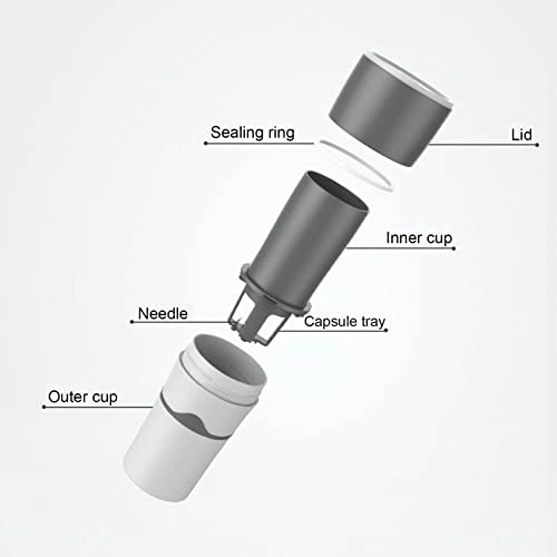 Portable Drip Coffee Maker - 450ml K Cup Capsules