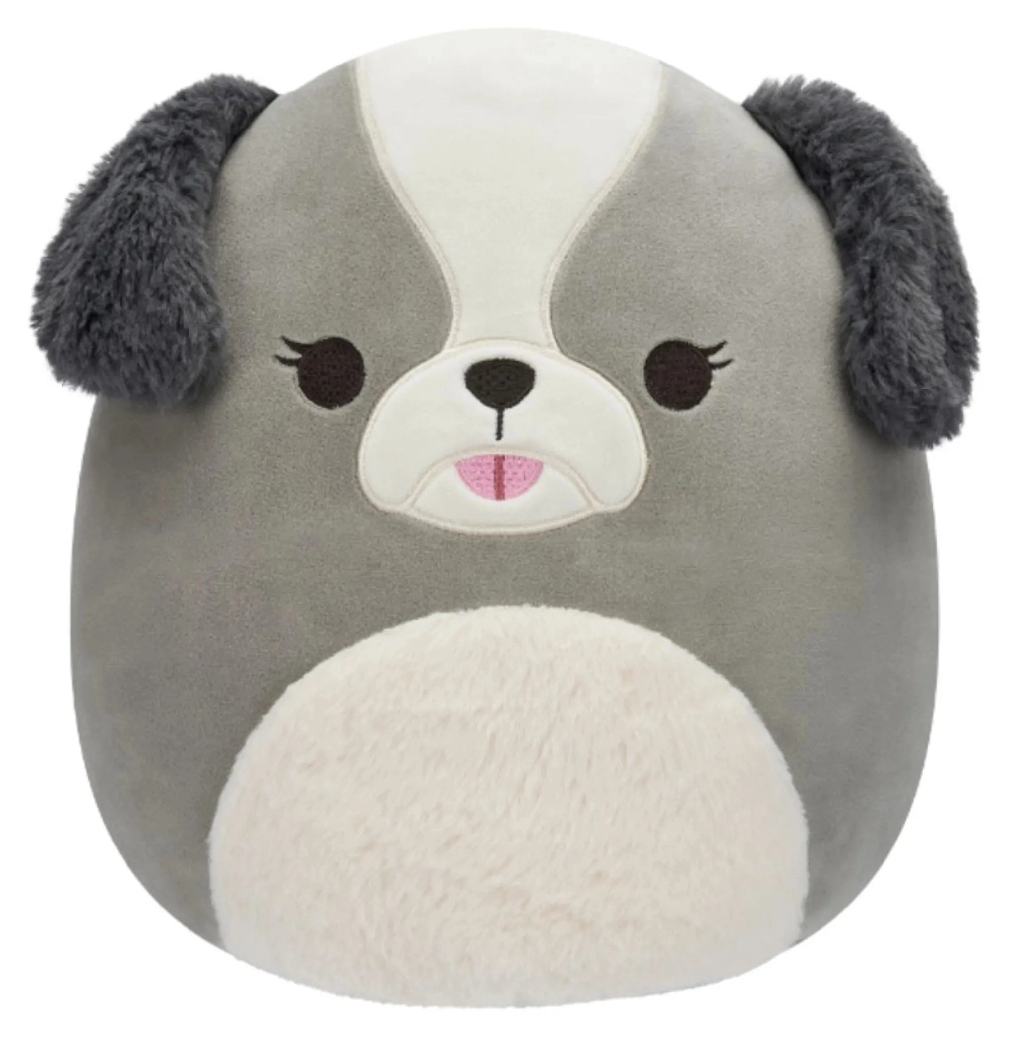 Squishmallows Malu Medium Plush 30 cm Grey Shih-Tzu