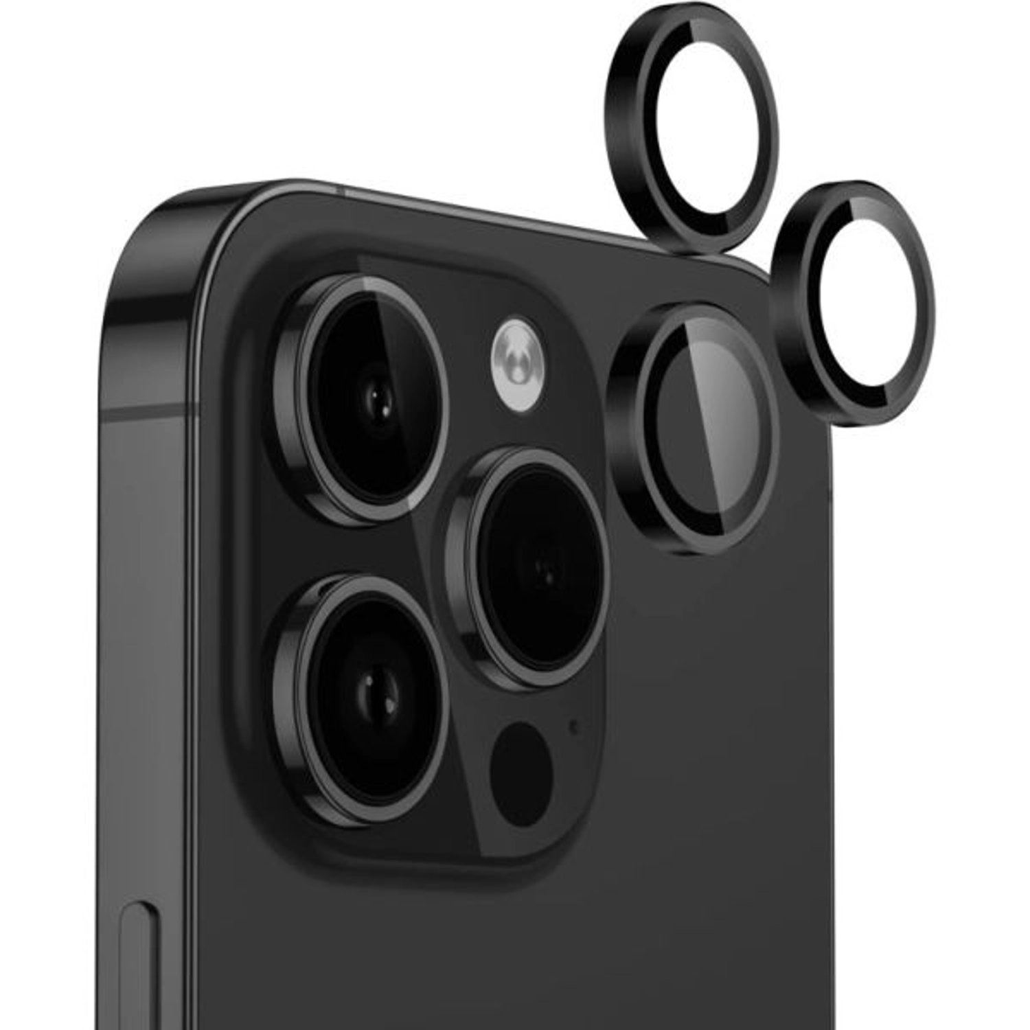 Lens Protector - 6.1 Inches Black iPhone 15 Pro