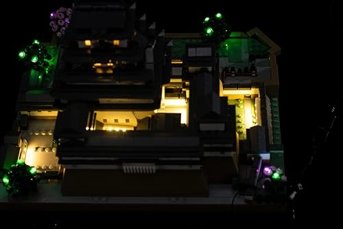 LED Lighting Kit for Himeji Castle 21060 - USB Powered Multi-colored