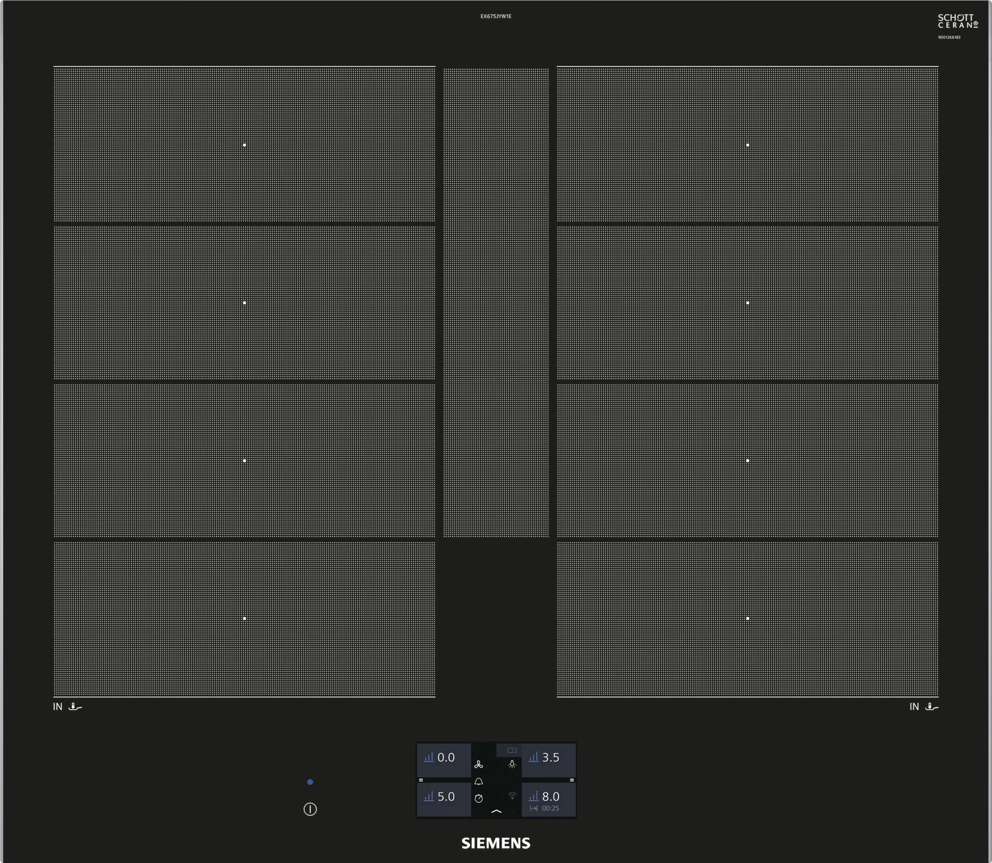 Siemens EX675JYW1E Induction hob