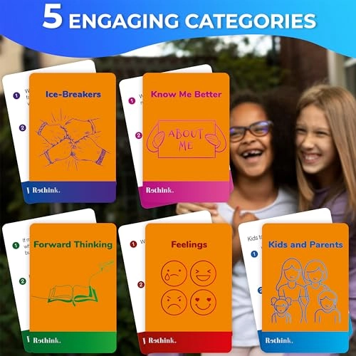 Rethink! - Conversation Starters 500 Cards Family Pack