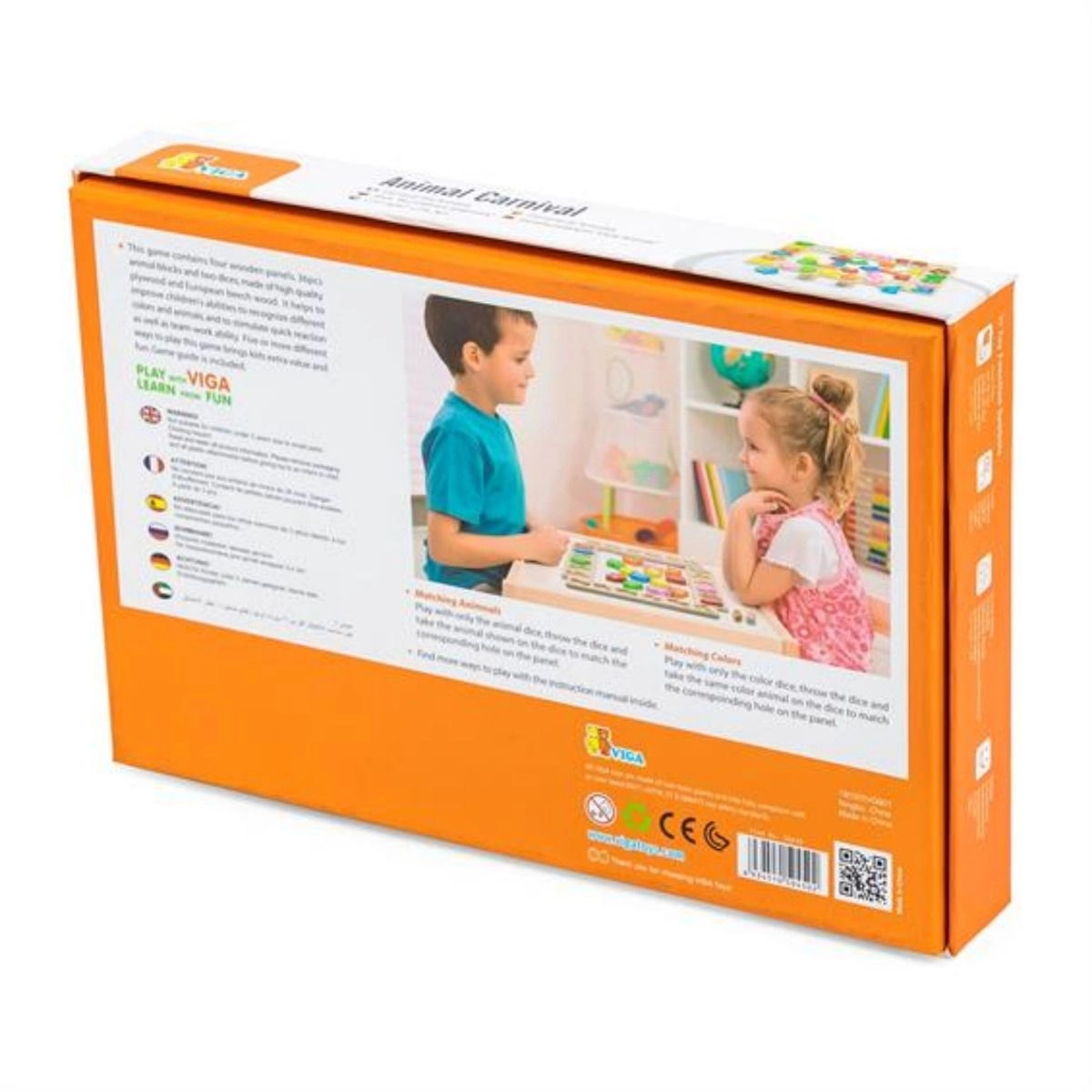 Learning Colors Puzzle Set - 3 + 36 pieces