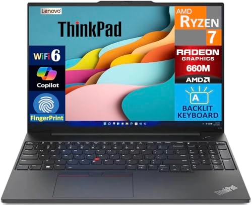 ThinkPad E16 21M5S09E00 - 16'' Ryzen 7 7735U 32GB DDR5 512GB SSD