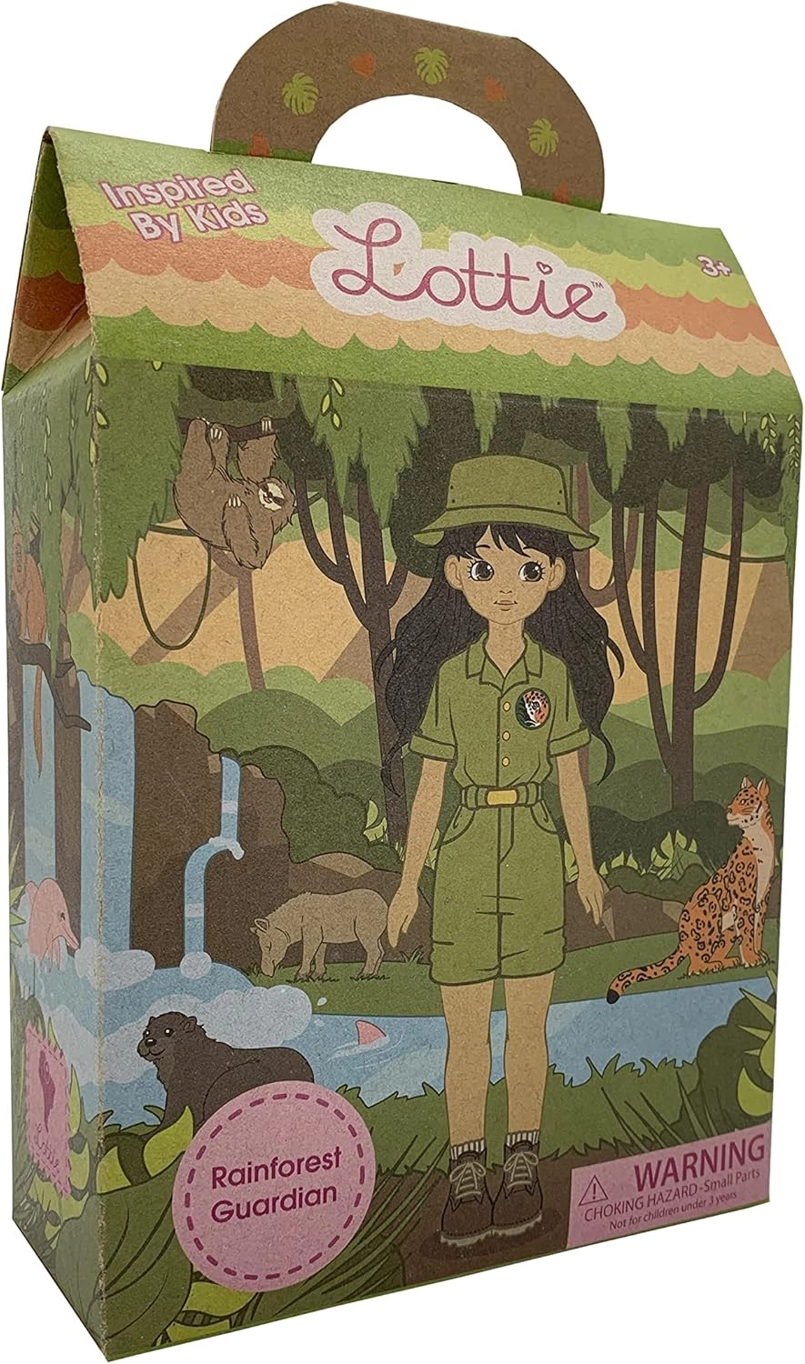 Rainforest Guardian Doll - 7.5-inch Vinyl Ages 3+