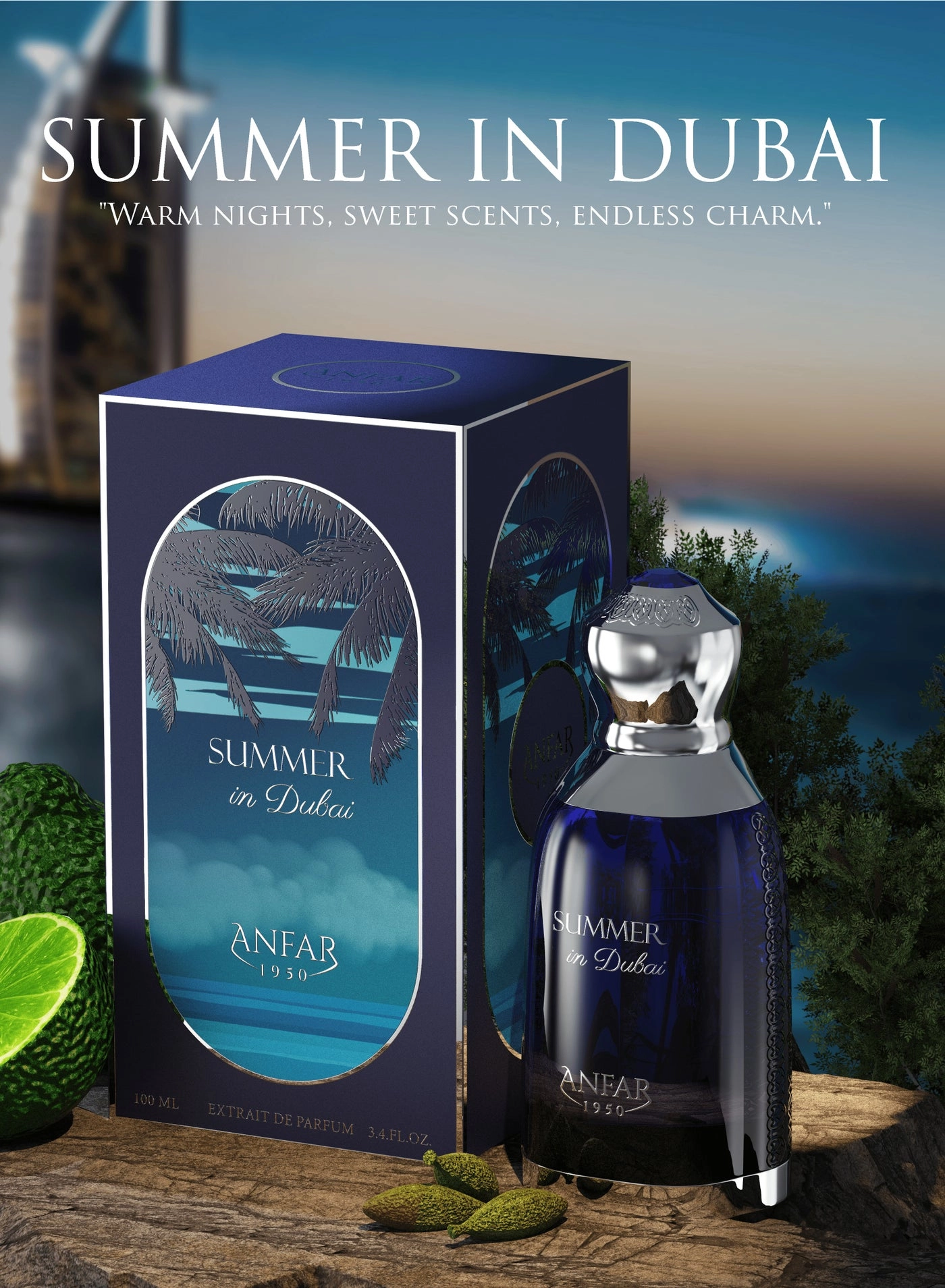 Anfar 1950 Summer in Dubai Eau de Parfum 100ml