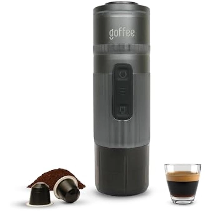 Portable Espresso Machine - Rechargeable 18-Bar 80ml