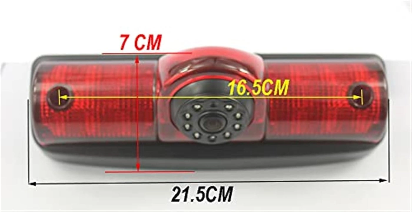 Car Brake Light Rear View Backup Camera - Night vision High-definition CCD