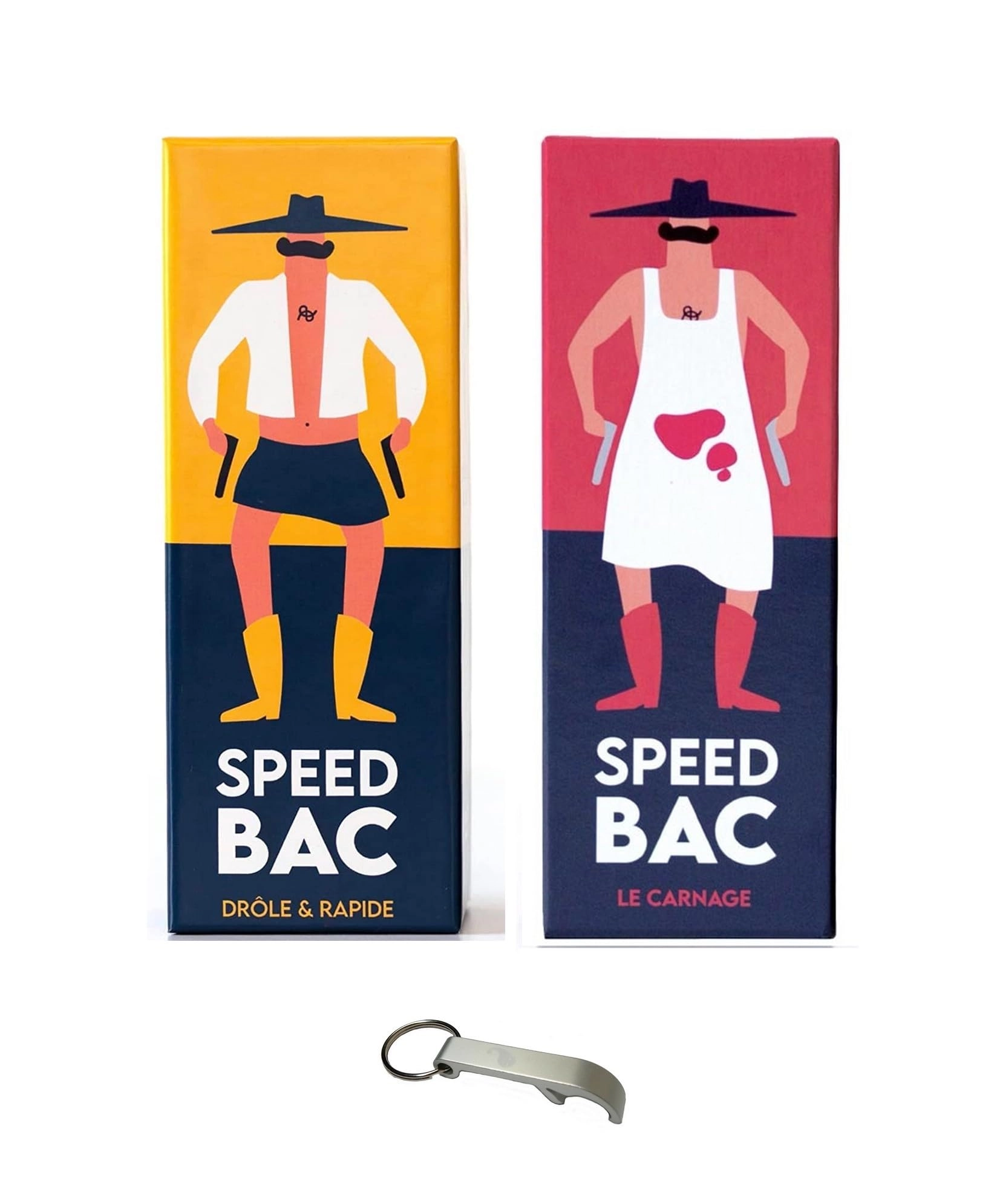 Blumie Shop Speed Tray Set + Speed Tray Spicy + Bottle Opener - Speed Bac (French)