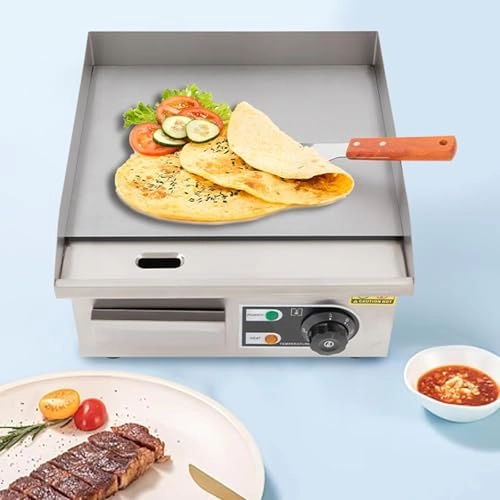 Commercial Electric Griddle - 35.5cm 2000W