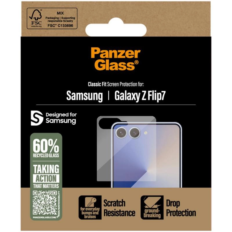 Tempered Glass Screen Protector - Samsung Galaxy Z Fold7 Privacy Filter