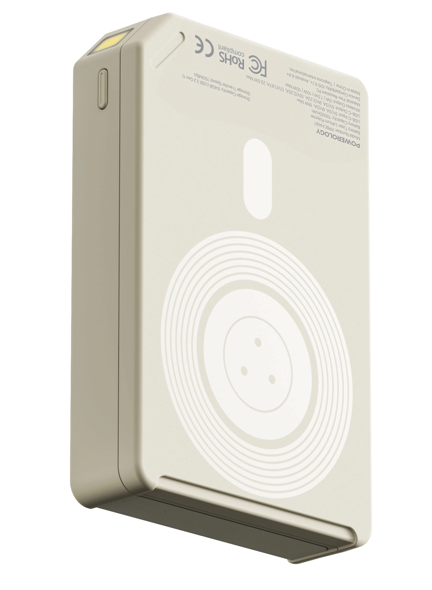 Powerology PPBCHA97WH - 10000mAh 22.5 W