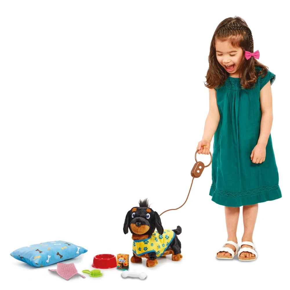 Pitter Patter Wiggle Jiggle Dachshund Deluxe - 3 +