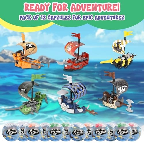 Pirate Ship - 12 pcs