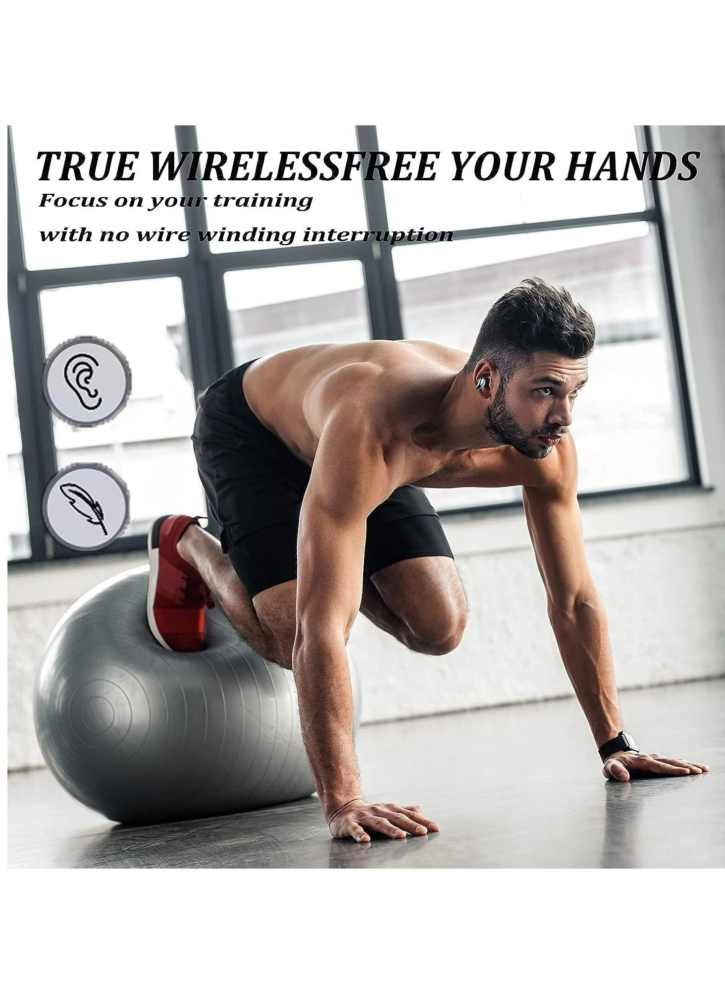 Bone Conduction Headphones Wireless Headphone