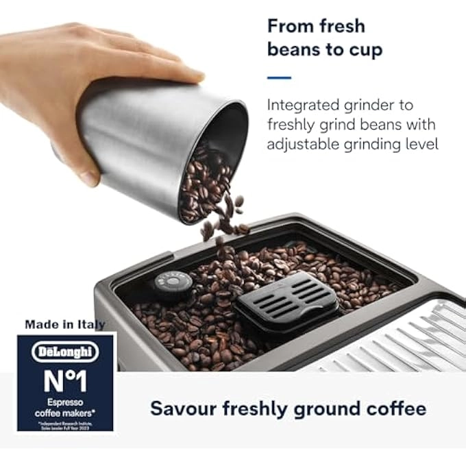 (Renewed) Dinamica Plus - 12 Functions Multiple Drinks Ecam37095T