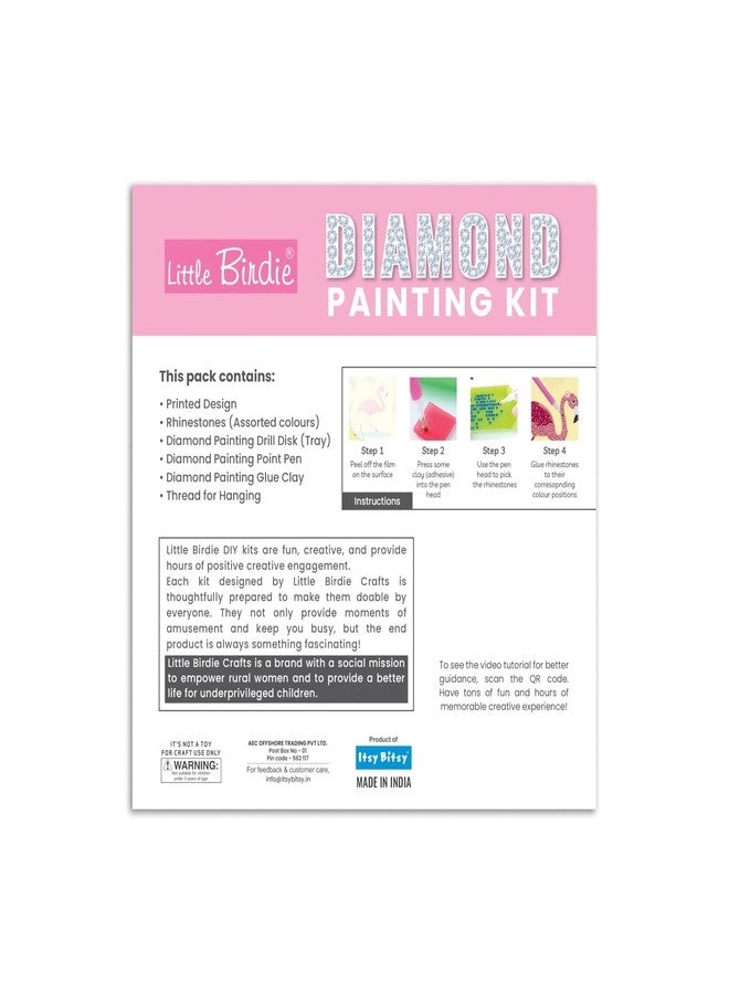 DIY Diamond Painting Kit - Flamingo