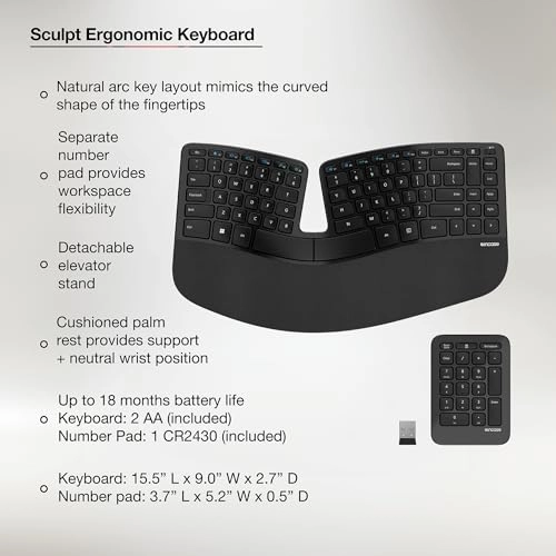 Sculpt Ergonomic Keyboard - USB-A