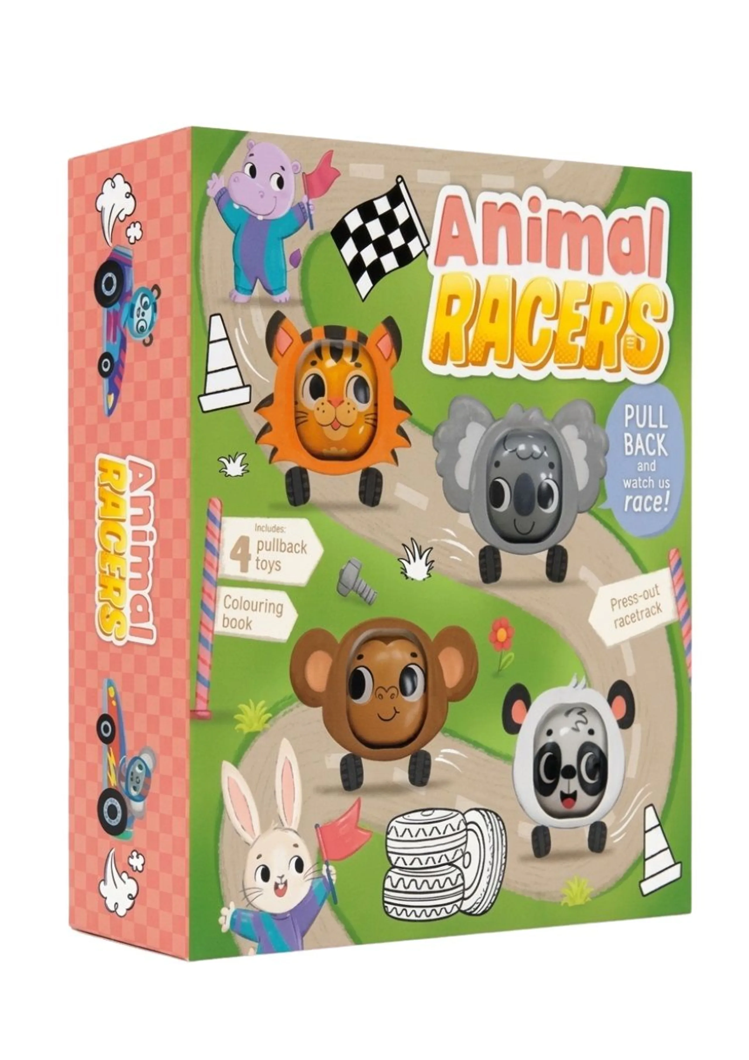 Igloo Books Animal Racers - Suitable for 3 years & above Kit