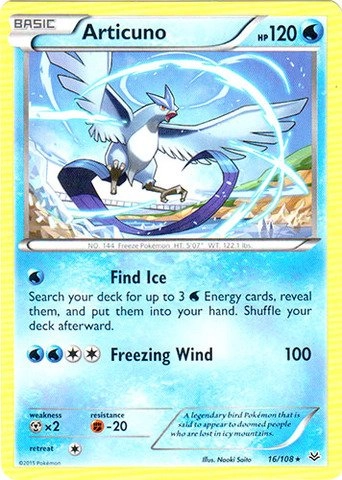 Pokémon Articuno 16/108 - XY Roaring Skies