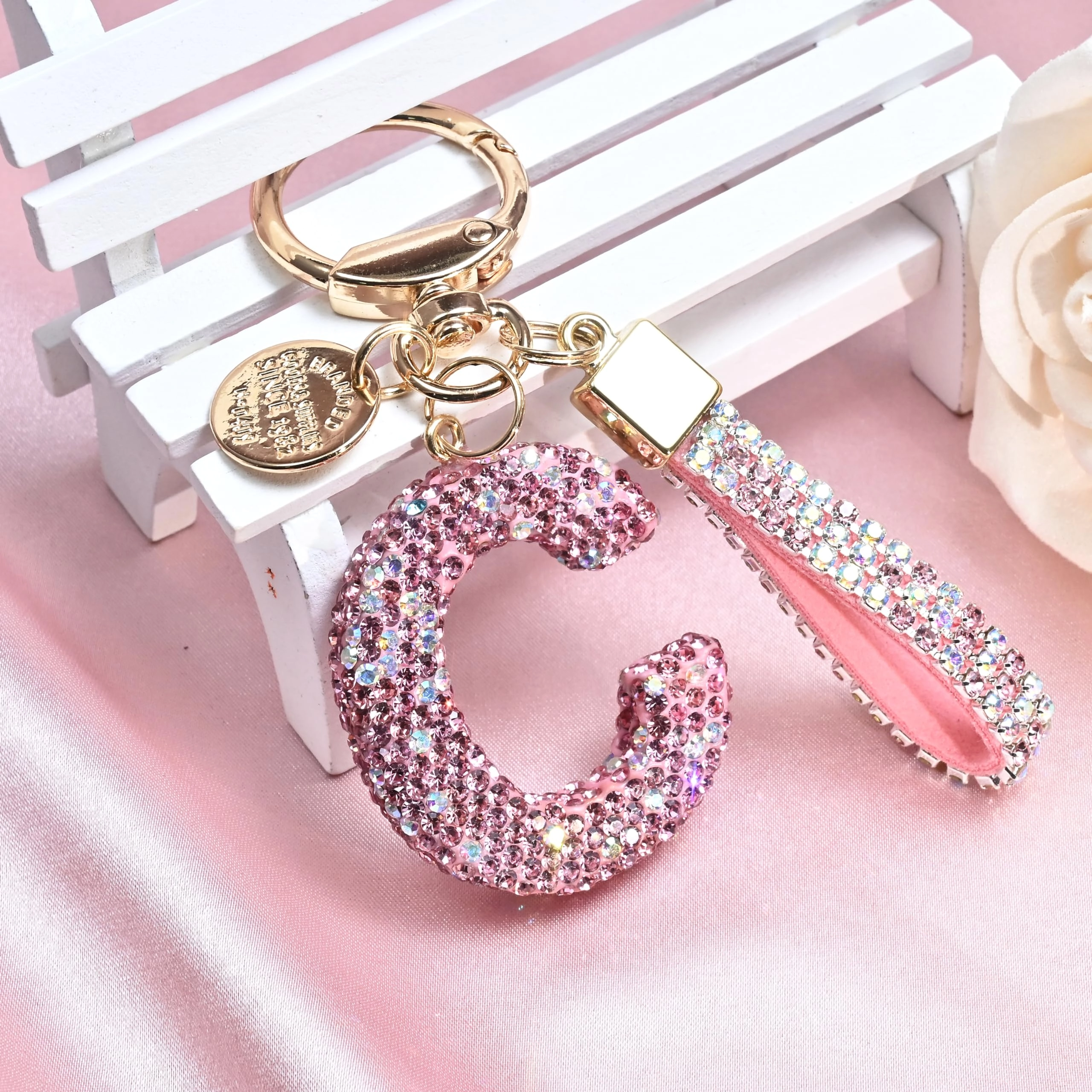 Initial Letter Keychain - Letter