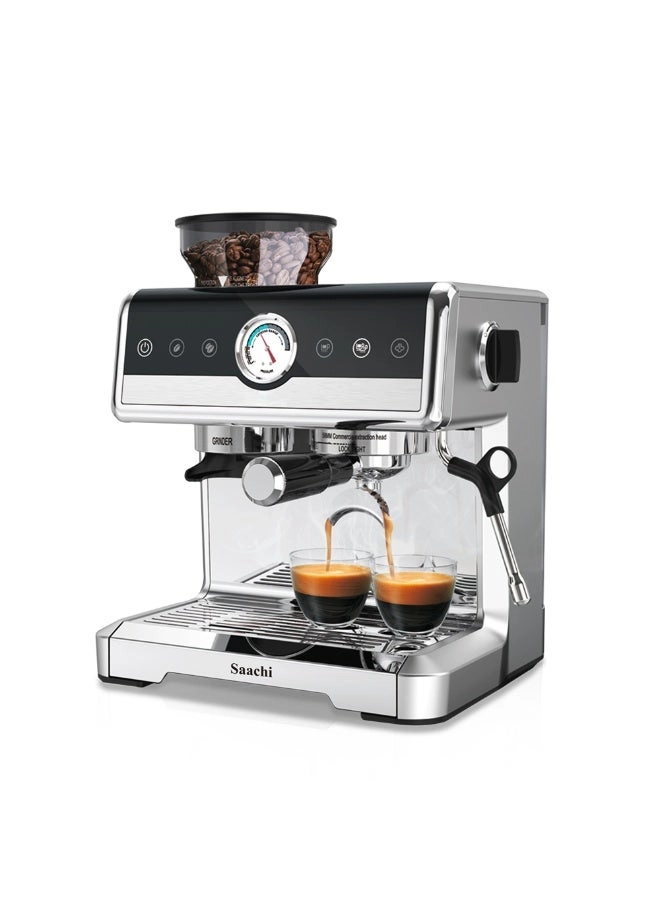 Saachi NL-COF-7069 - PID Temperature Control Built-In Grinder