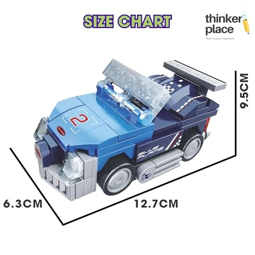 8-in-1 Speed Racing Cars - 97 pcs