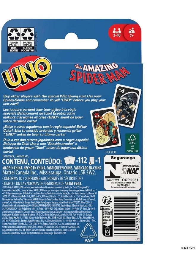 UNO: The Amazing Spider-Man - Card Game