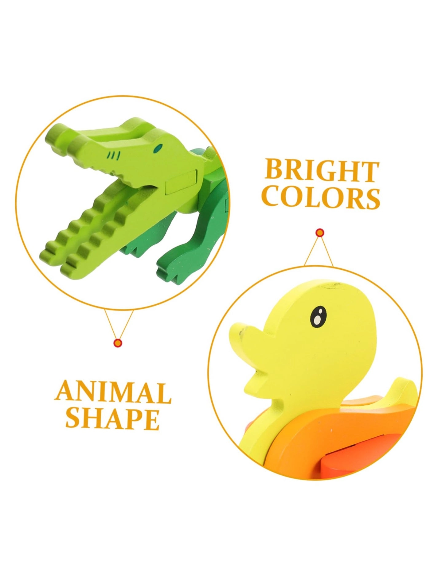 Wooden Puzzles Science - 1 years+ 4 pieces