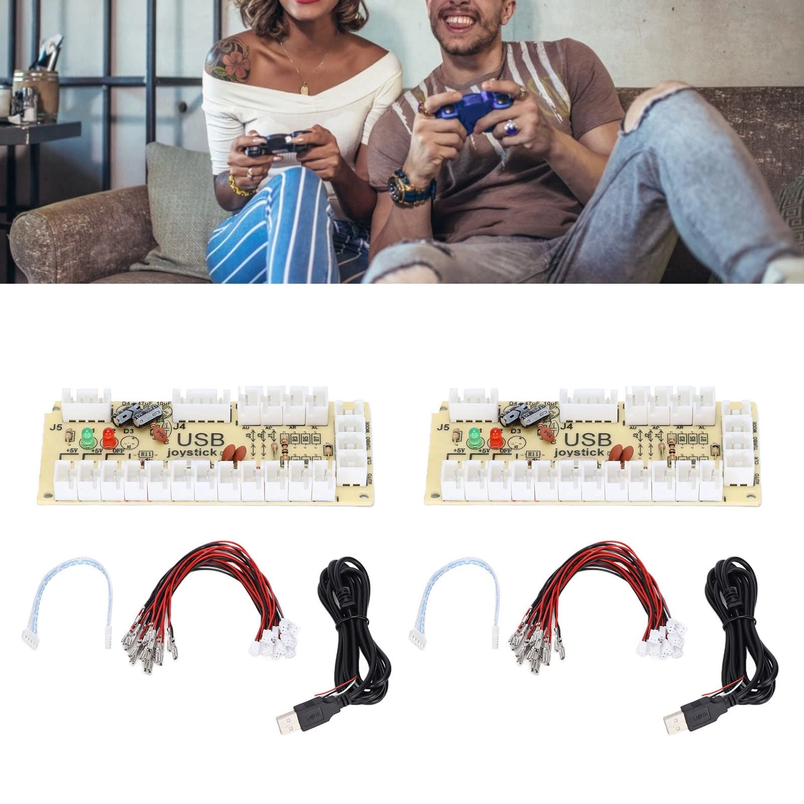Zero Delay Arcade USB PC Encoder