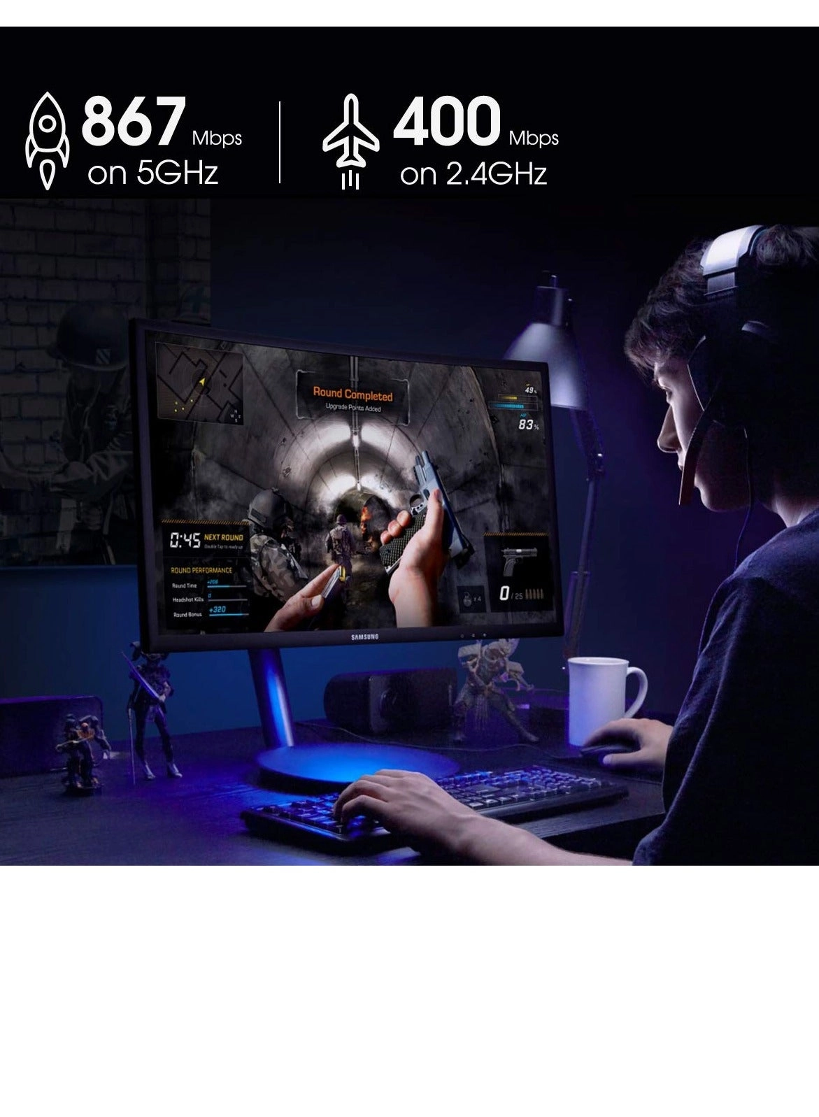 NA9480 - 2.4GHz/5GHz USB 3.0 Wireless