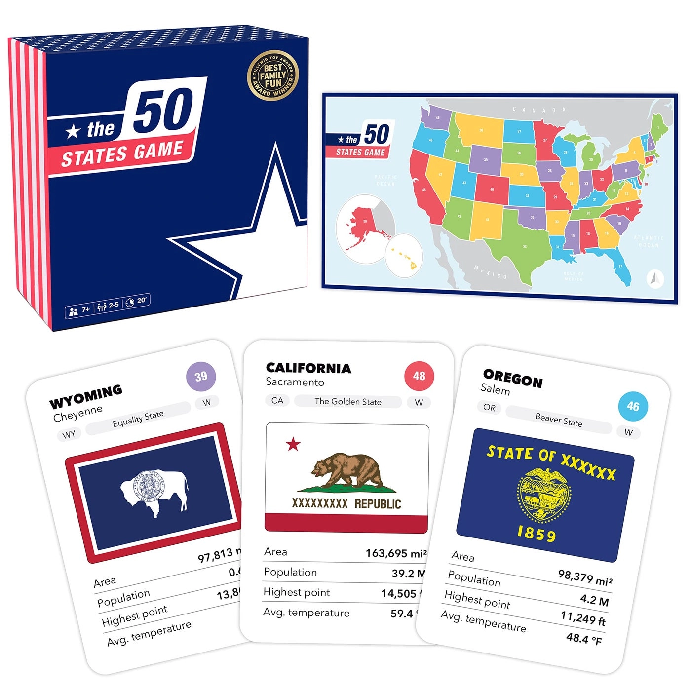 50 States - US Geography Educational