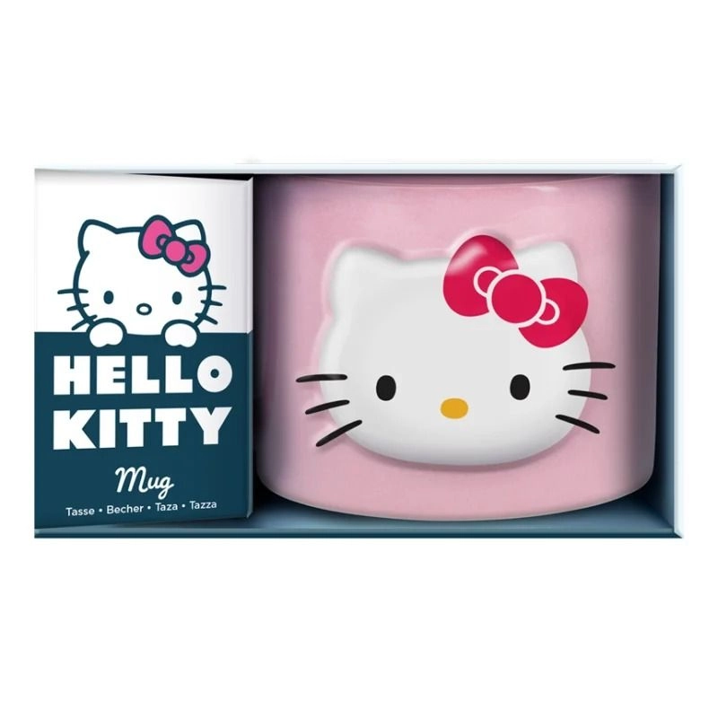 Generic Hello Kitty Mug - Embossed