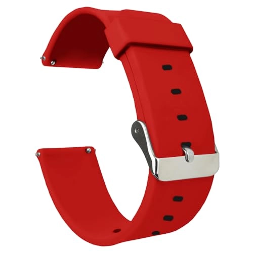 2 Pack 20mm Silicone Watch Band for Sekonda Motion