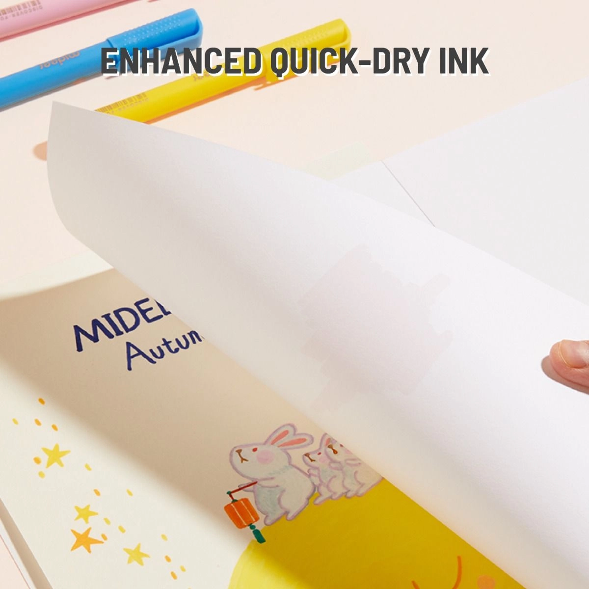Round Nib Acrylic Markers - Multi Colour Round Nib