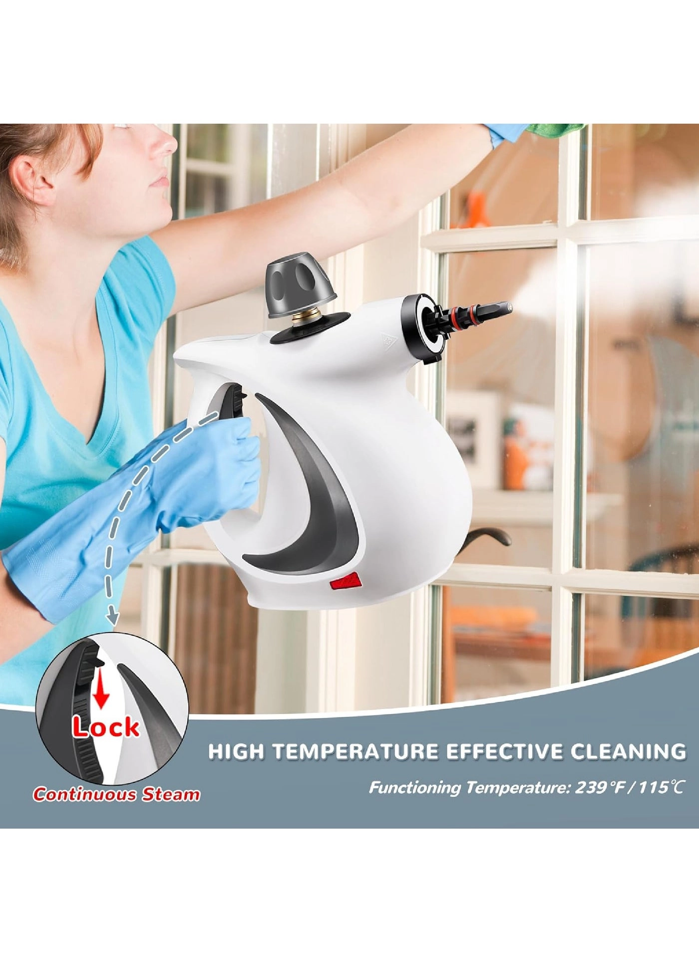 Steam Cleaner - 239°F 350ml
