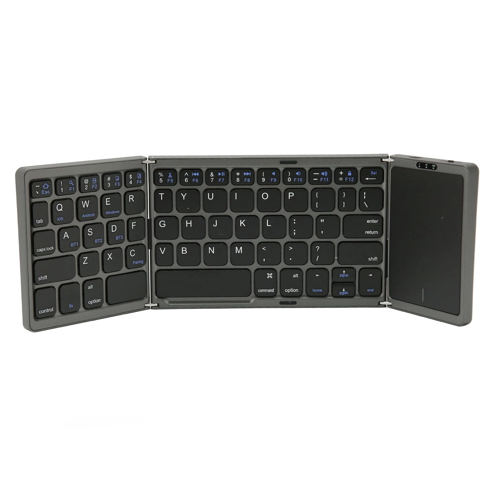 Omquot B089T - Foldable Bluetooth 5.1 Touchpad 64-key