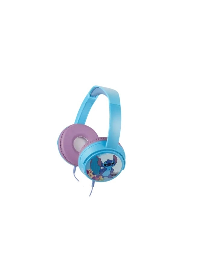 Disney Stitch Auxiliary Headphones - 11 Stickers Aux USB-C
