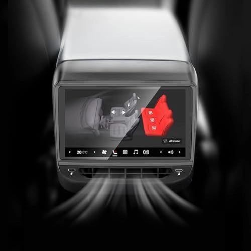 Rear Seat Display AC Control Panel - 7.2 Inches