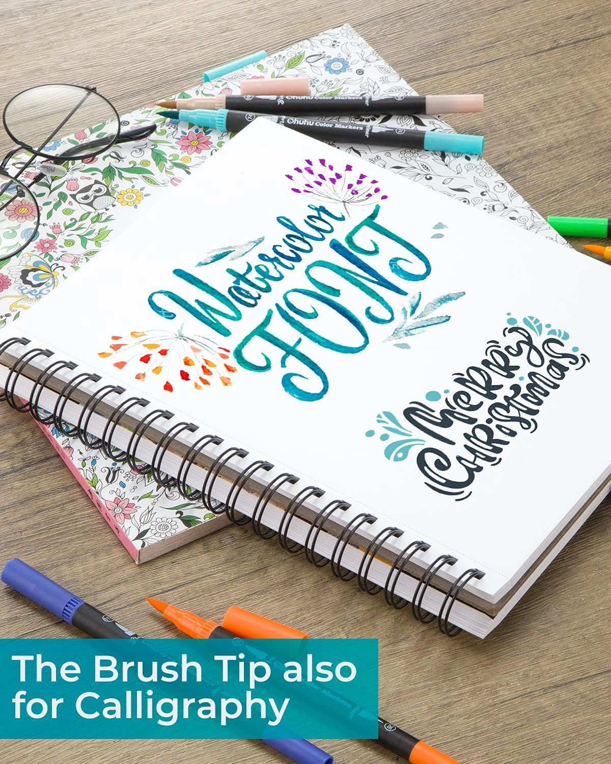color markers - Black Dual Brush Fine Tip