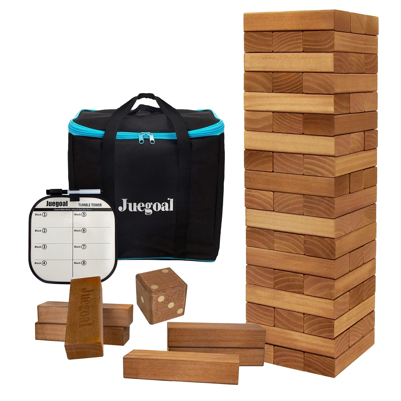 Juegoal Giant Tumble Tower - 54 pcs